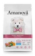 Amanova Puppy Sensitive Salmon Deluxe Grain Free Xira Trofi xoris Sitira ga Koutabia me Solomo 2kg